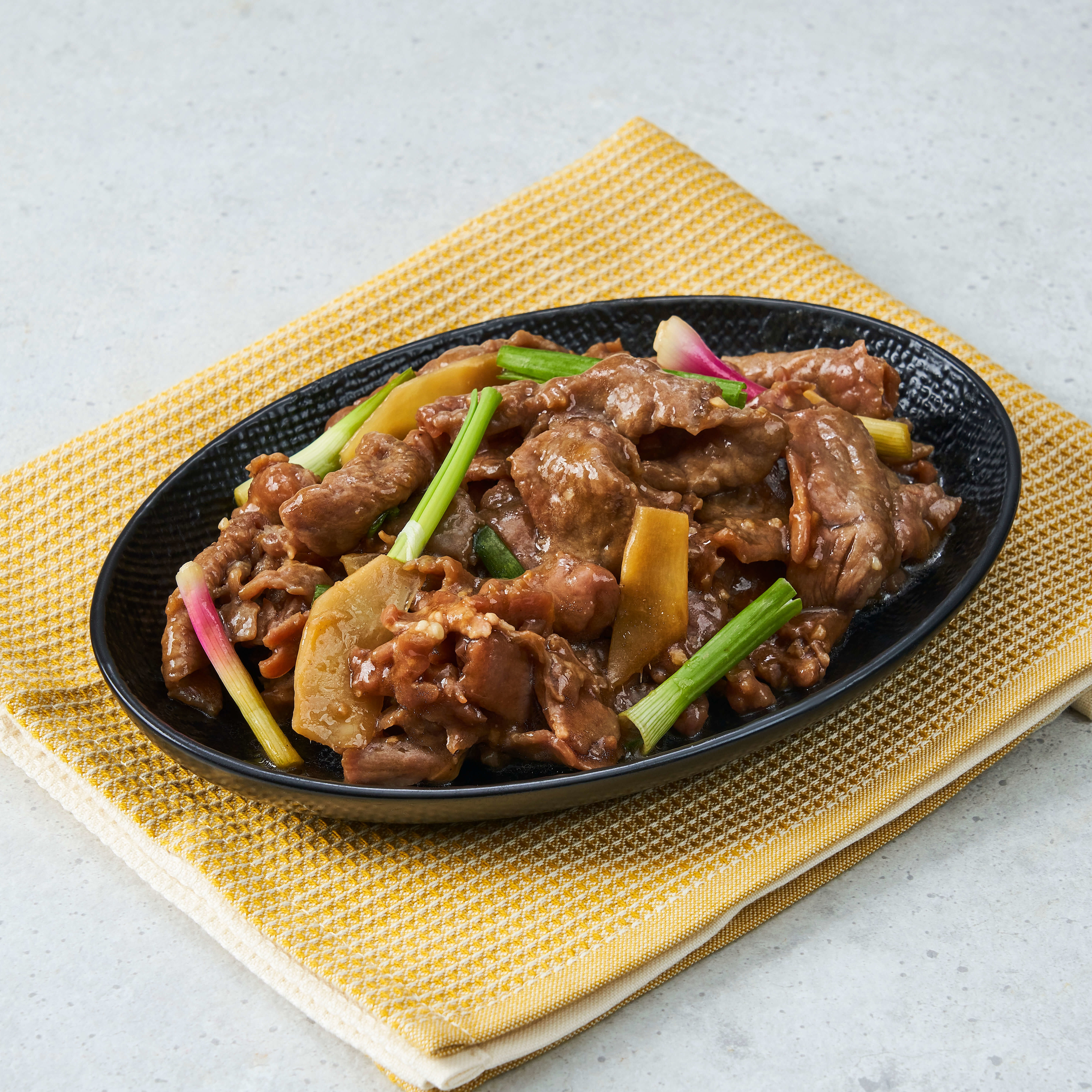 Beef with Ginger and Spring Onion by 8crabs
