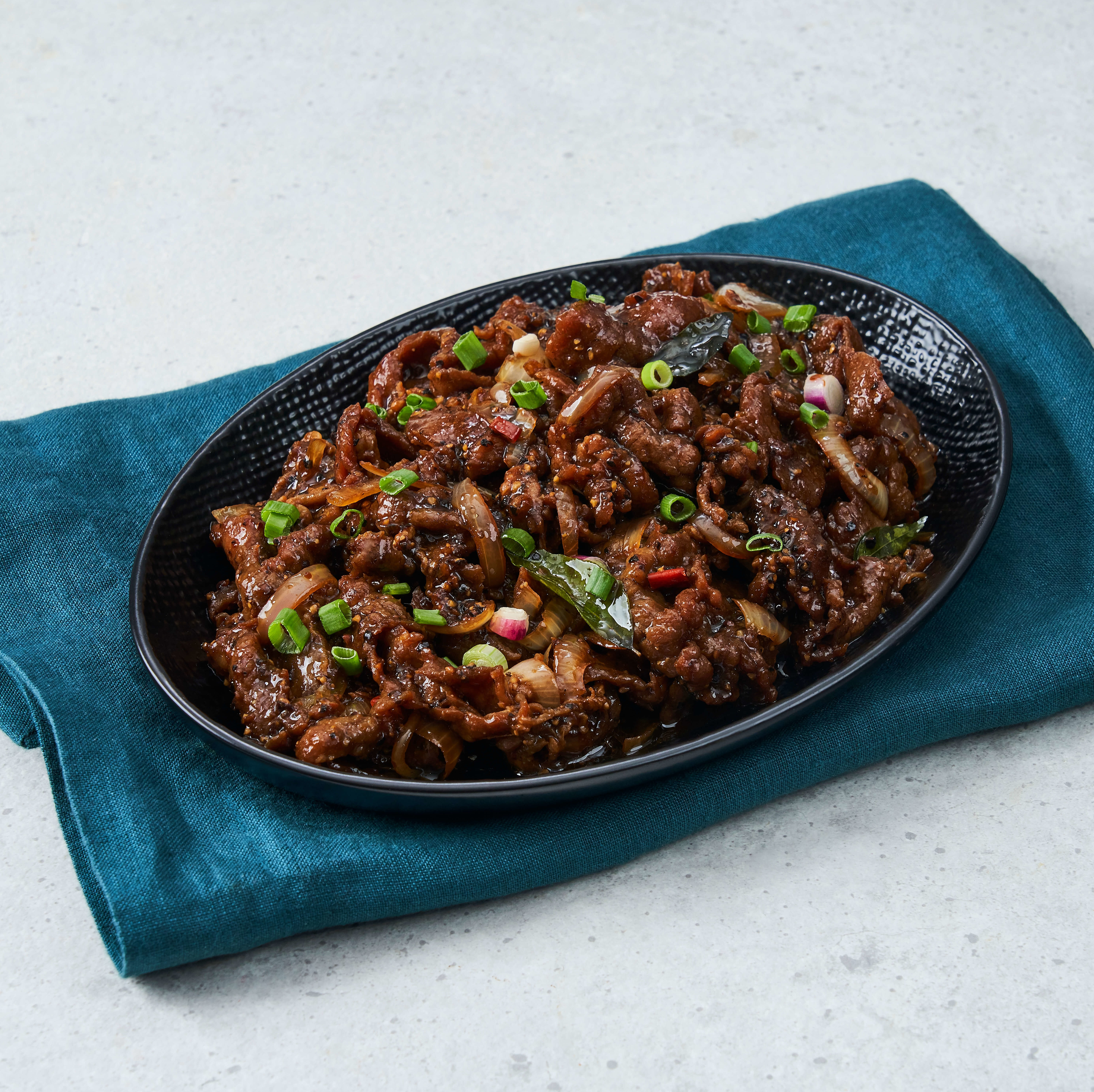 Black Pepper Beef by 8 crabs