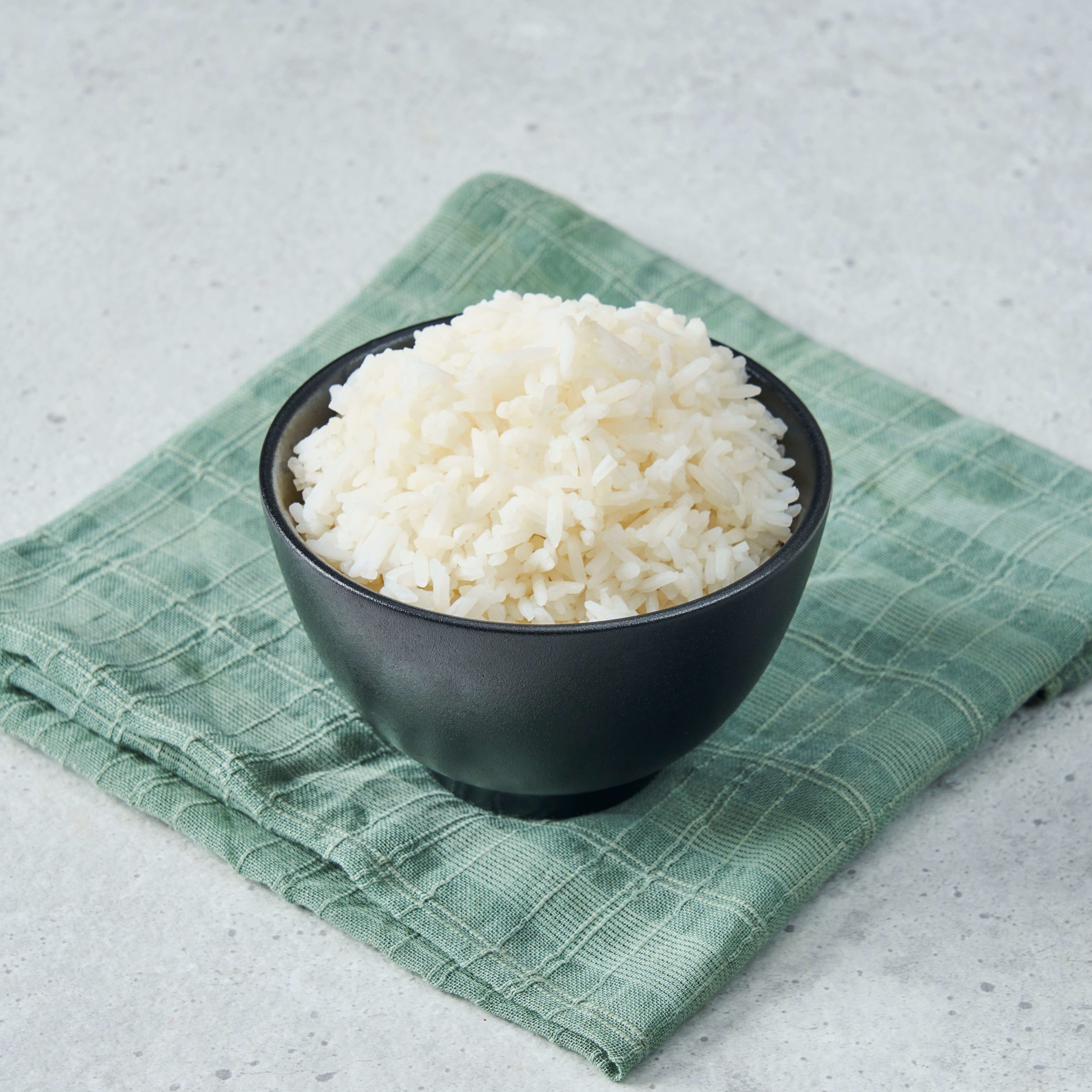 Steamed White Rice by 8 crabs