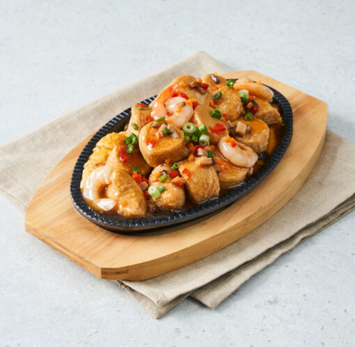 Traditional Hotplate Bean Curd by 8 crabs