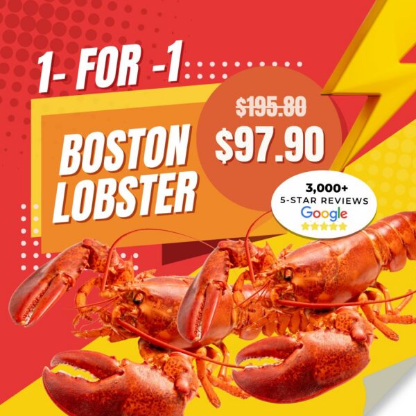 1-for-1 Fresh Boston Lobster