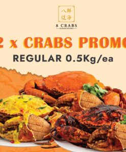 2 Crabs Promotion by 8 Crabs (Regular)