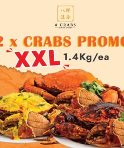 2 Crabs Promotion by 8 Crabs (XXLarge)