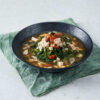 Trio Egg Spinach in Chicken Broth