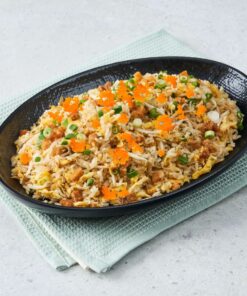 Signature Fried Rice with Lup Cheong and Ebiko