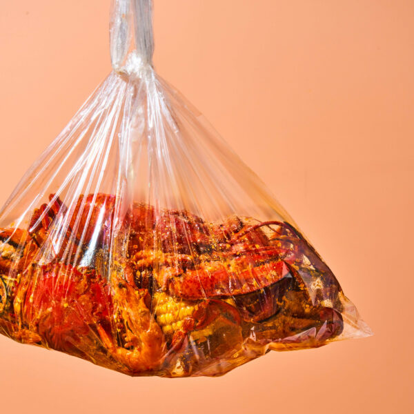 Alternative view of Chilli Seafood In A Bag