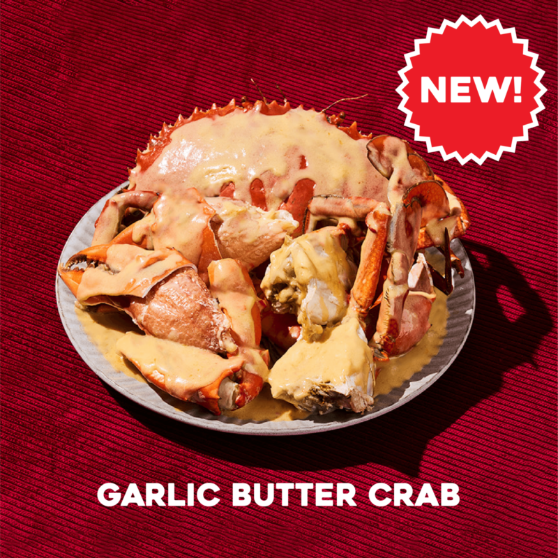 Premium Garlic Butter Crab Crab Delivery Singapore 8 Crabs Crab