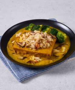 Golden Pumpkin Crabmeat Tofu by 8crabs