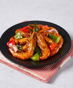 Thai Style Stir Fried Prawns by 8crabs