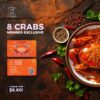 Final Month at $60 – 8 Crabs Membership (Self-Collection Only)