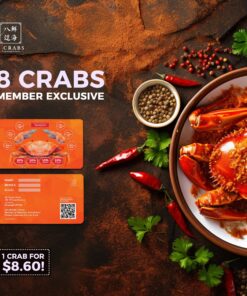 8 Crabs Dine-In Membership (Self-Collection Only)