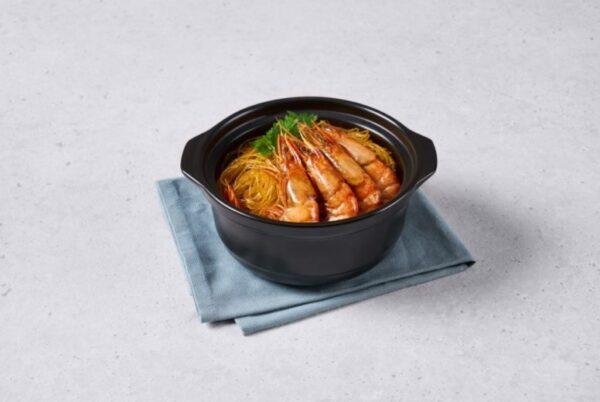 Claypot Prawns With Glass Noodles by 8crabs