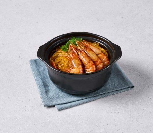 Claypot Prawns With Glass Noodles by 8crabs