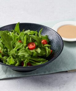 Organic Iceplant Salad With Sesame Dressing by 8crabs