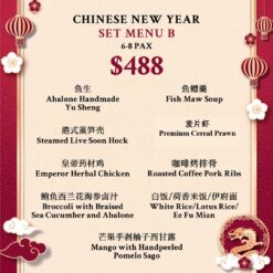CNY Reunion Set B (Earliest Delivery 20 Jan 26)