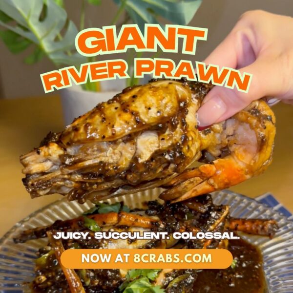 Giant River Prawn (2 pcs) 野生特大头虾