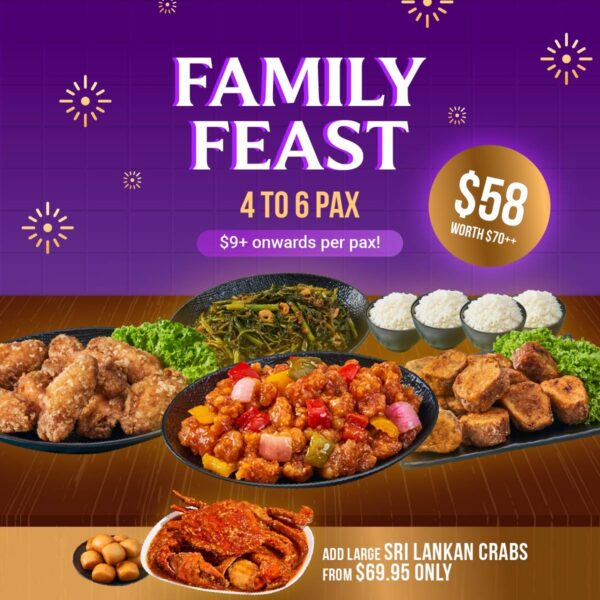 Family Zi Char Feast (4-6 pax)