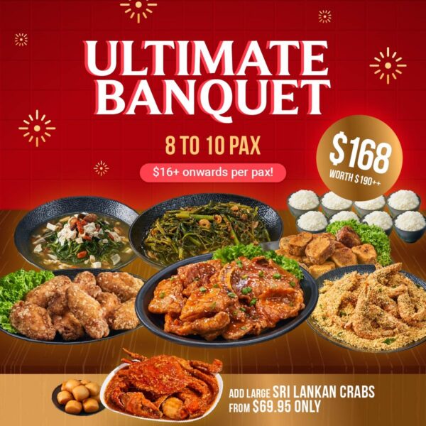 Ultimate Zi Char Banquet (8-10 pax)