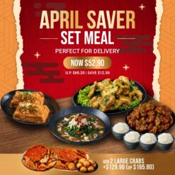April Saver Set Meal