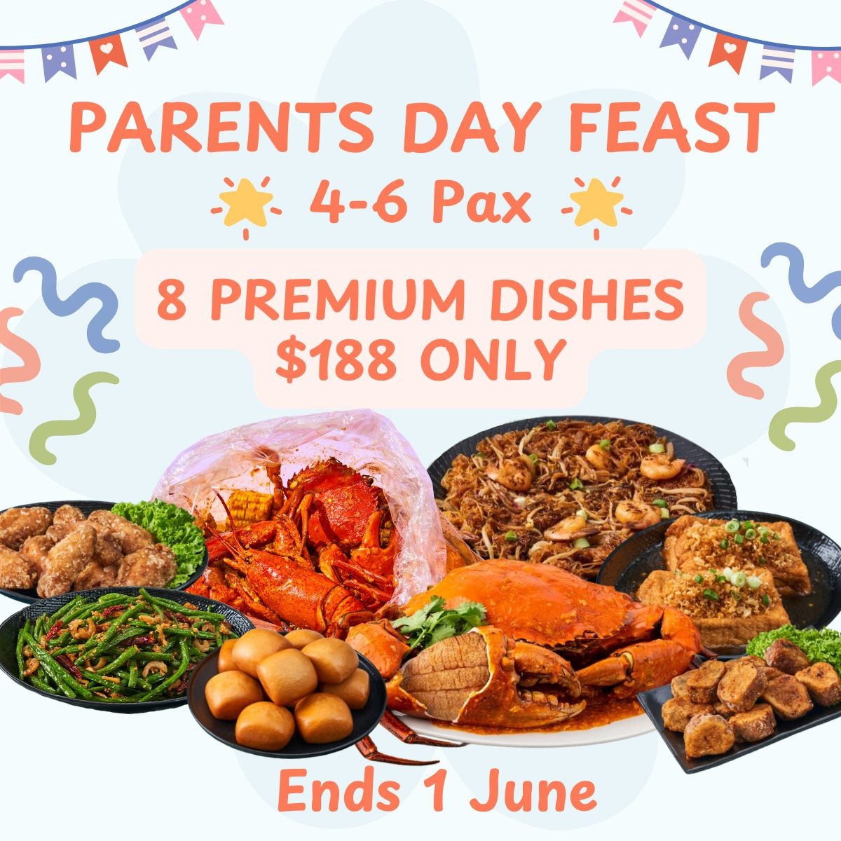 Parents Day Feast (4-6 pax)